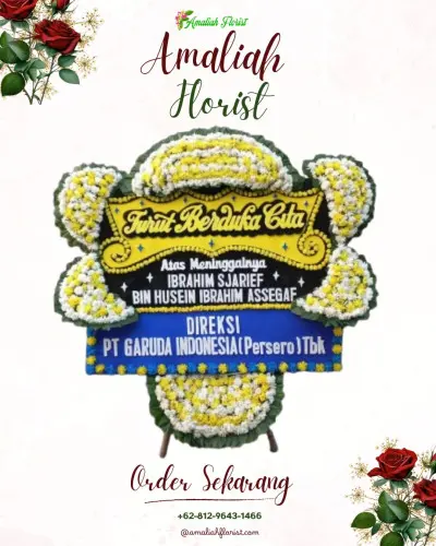 Papan Bunga Duka di Banyuadem
